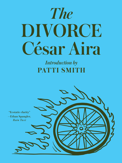 Title details for The Divorce by César Aira - Wait list